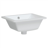 Bathroom Sink White 39x30x18.5 cm Rectangular Ceramic