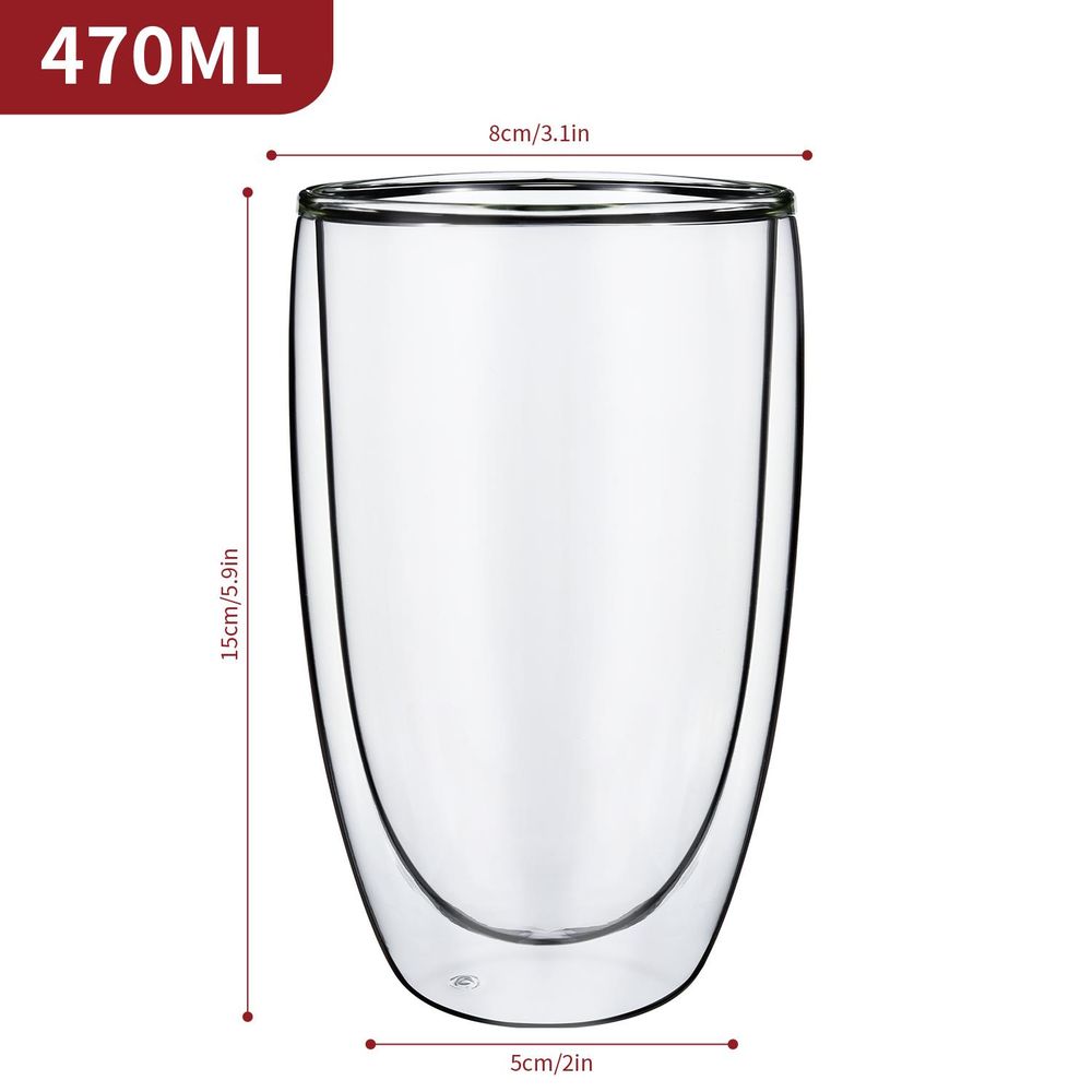 Double Wall Glasses Edgy Barware