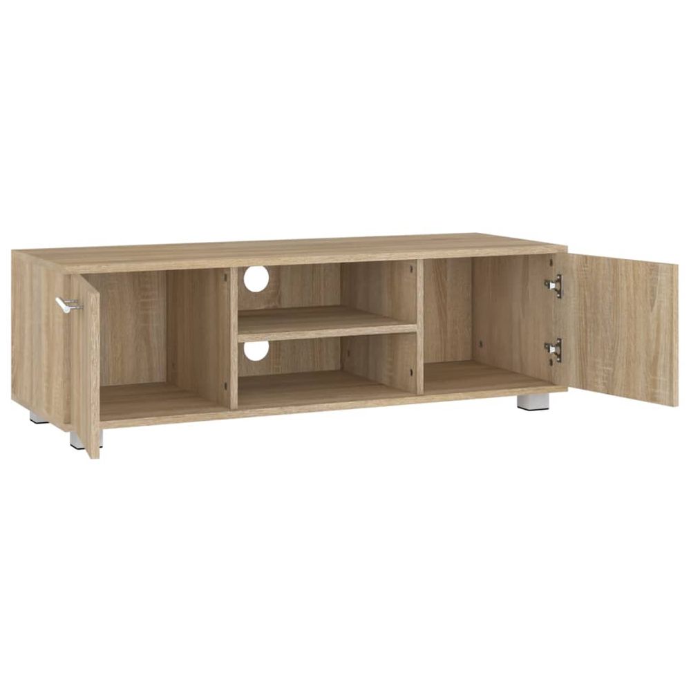 TV Cabinet Sonoma Oak 110x40x35 cm Engineered Wood