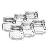 500ml Clip Top Jar - Set of 6