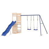 Outdoor Playset Solid Wood Pine