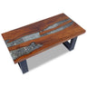 Coffee Table Teak Resin 60 cm