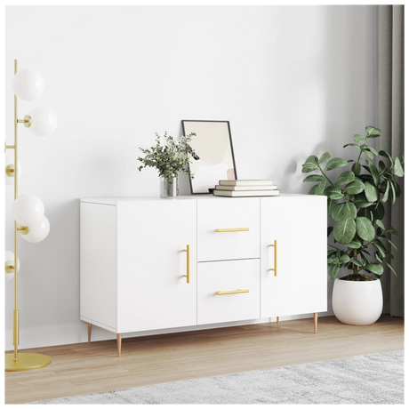 Sideboard White 100x36x60 cm Engineered Wood