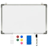 Magnetic Dry-erase Whiteboard White 50x35 cm to 110 x 60 cmSteel