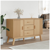 Sideboard OLDEN Brown 114x43x73.5cm Solid Wood Pine