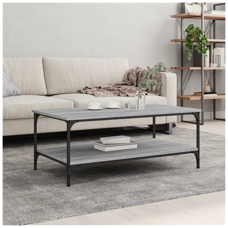 Coffee Table Grey Sonoma 100x55x40 cm Engineered Wood