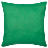 4 Green Cushion Covers Cotton 80 x 80 cm