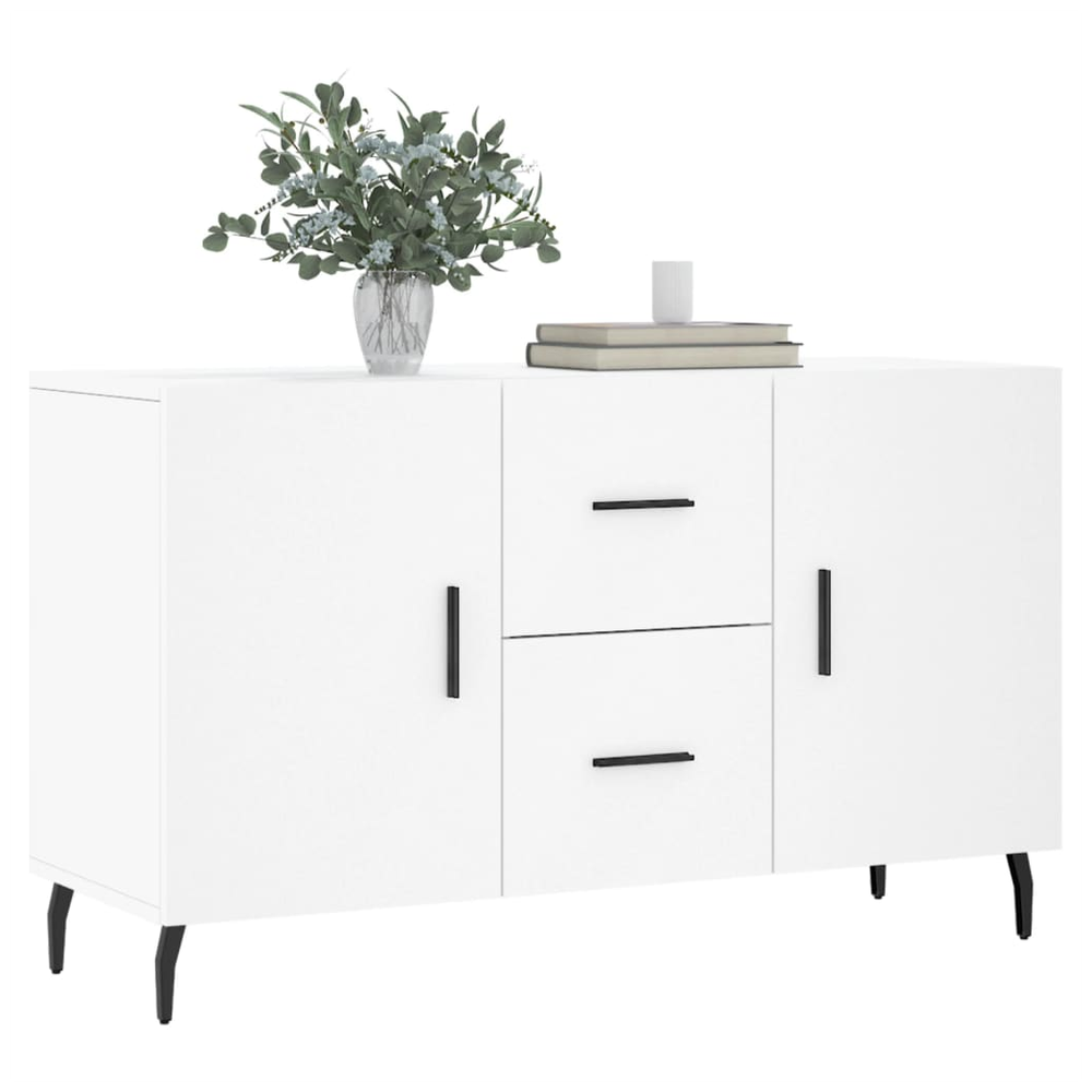 Sideboard White 100x36x60 cm Engineered Wood