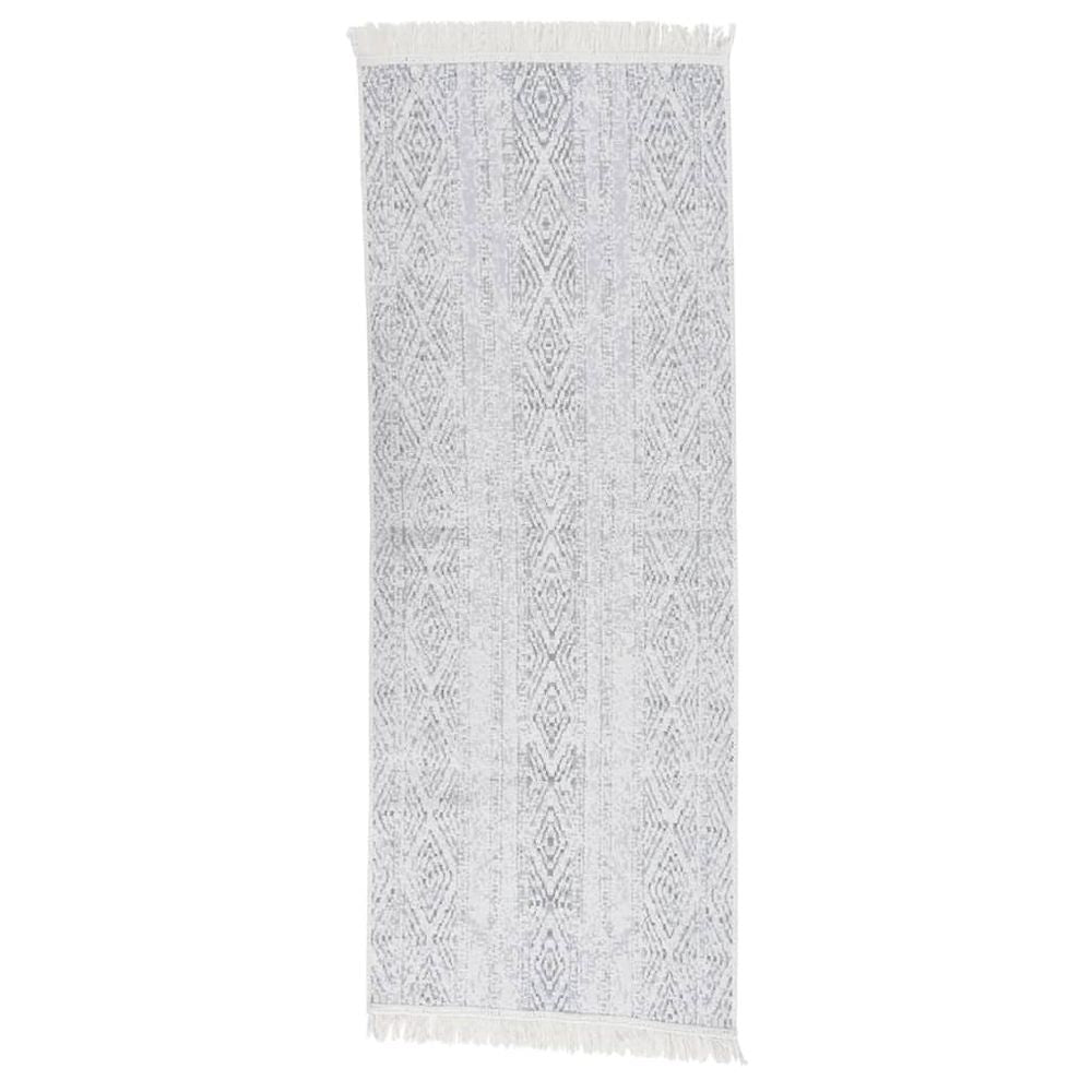 Rug Light Grey 80x150 cm Cotton